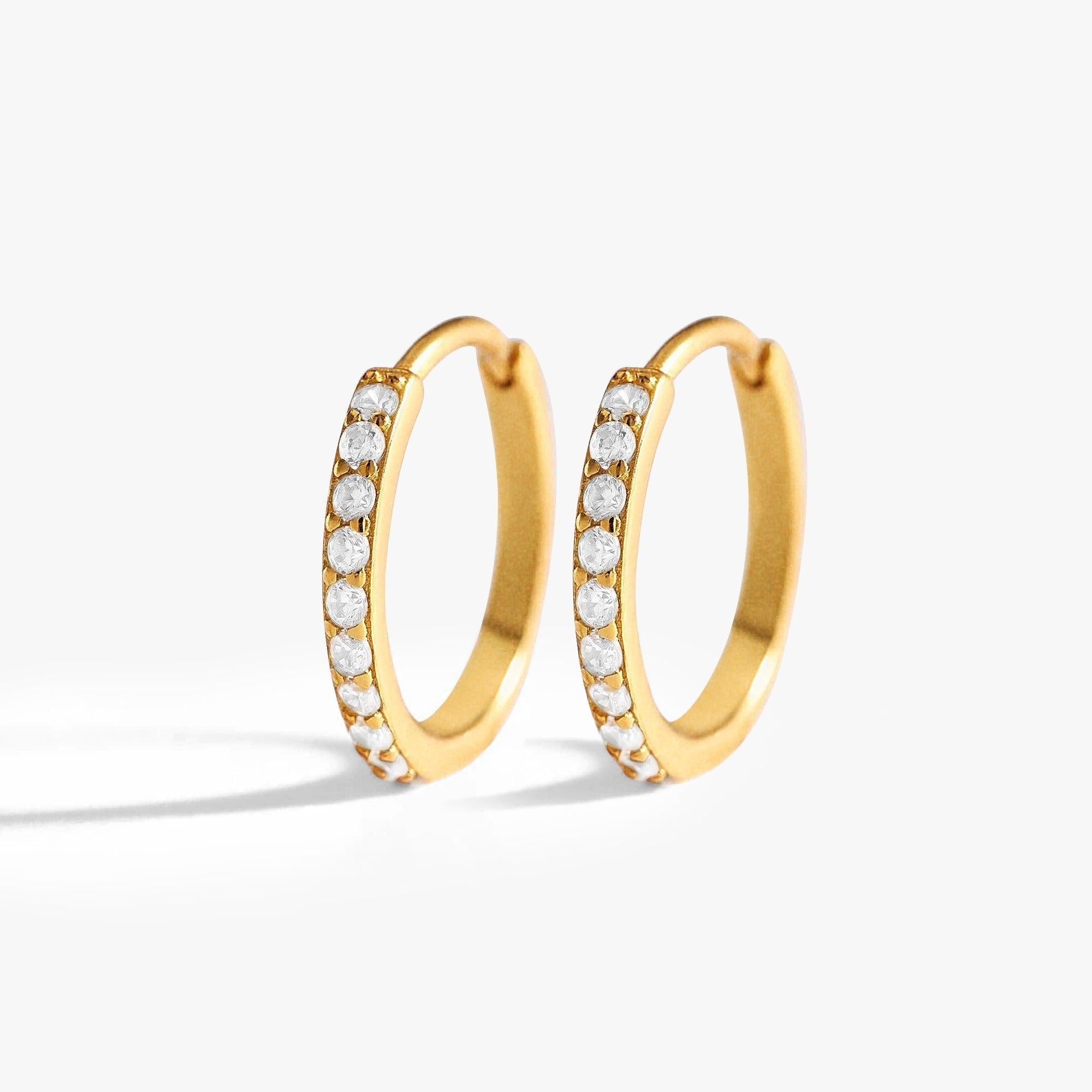 5mm Mini Multi-Color Huggie Hoop Earrings
