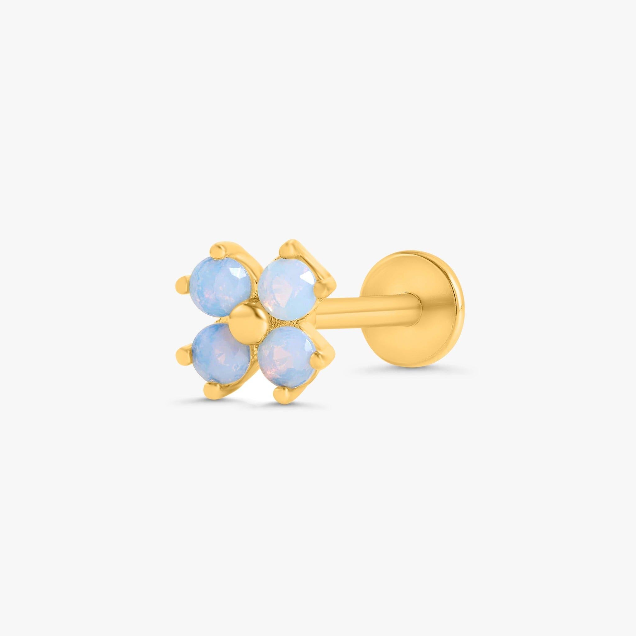 Blue Moonstone Earrings - EricaJewels